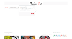 Desktop Screenshot of fashionpets.fr