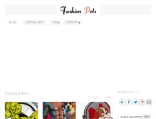 Tablet Screenshot of fashionpets.fr